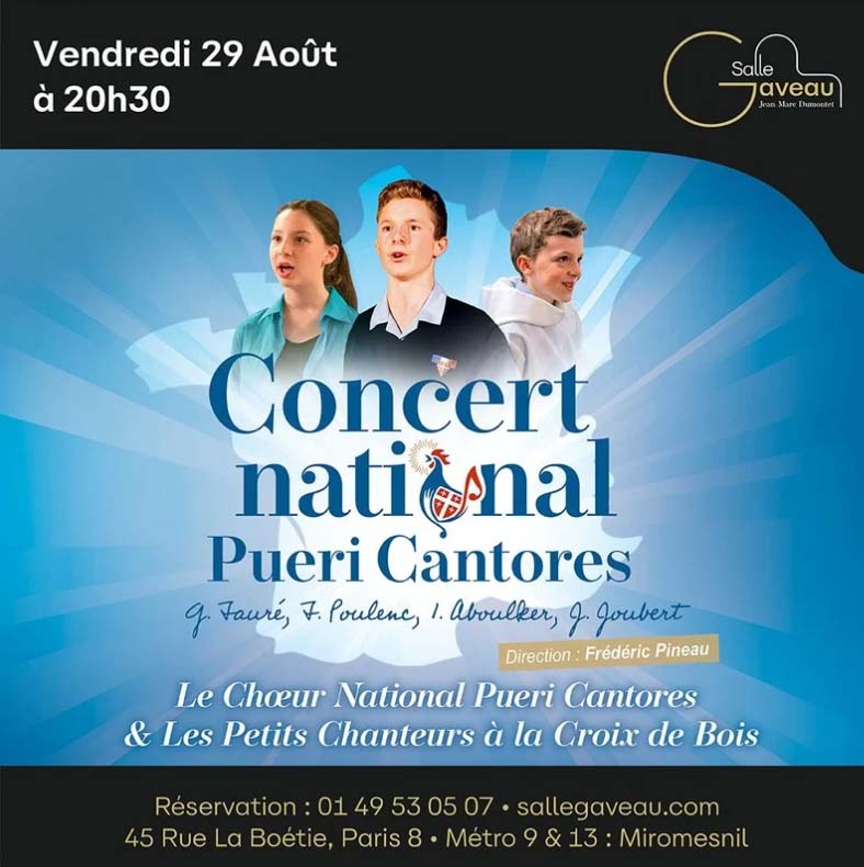 Affiche Concert Salle Gaveau